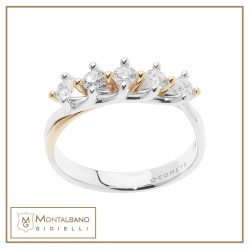 Trilogy Bicolore ANB 2658 | Diamanti Comete Gioielli